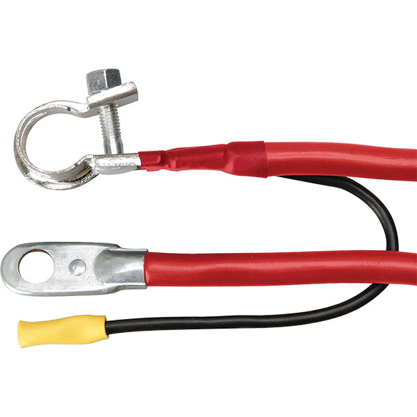 Southwire® Top Post Battery Cable w/ Lead Wire, 4 ga, 38", Red, 1/Each