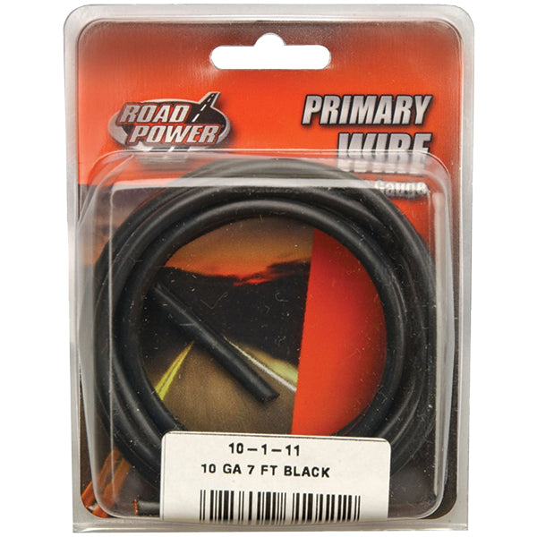 Southwire® GPT Primary Wire, 10 ga, 7', Black, 1/Each