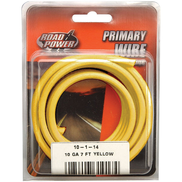 Southwire® GPT Primary Wire, 10 ga, 7', Yellow, 1/Each