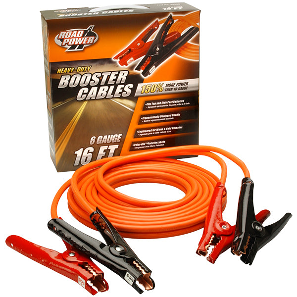 Southwire® Heavy Duty Booster Cable, 250 A, 16', 1/Pair