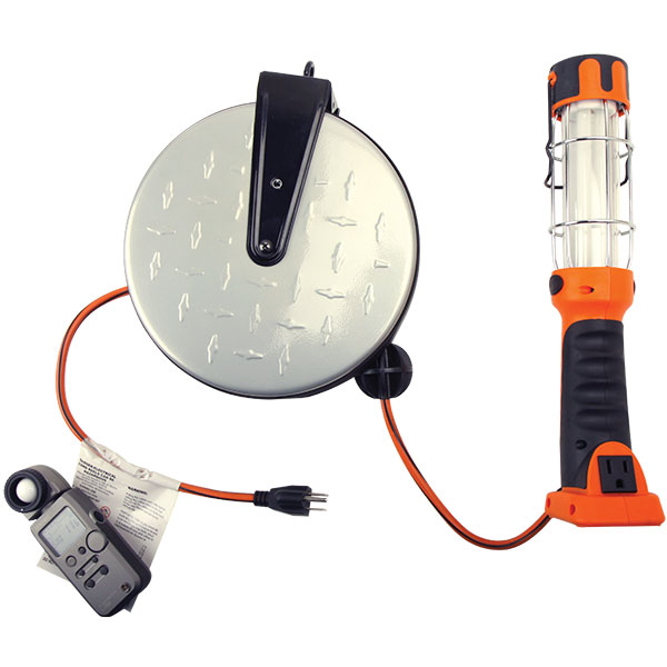 Southwire® Fluorescent Retractable Cord Reel Task Light