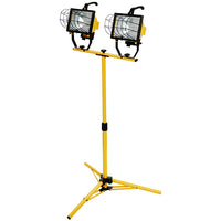 Thumbnail for Southwire® Twin-Head Halogen Tripod Work Light