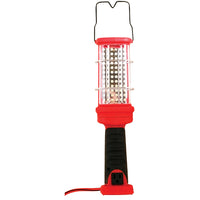 Thumbnail for Southwire® 72-LED Trouble Light w/ Grounded Outlet, Red/Black, 1/Each