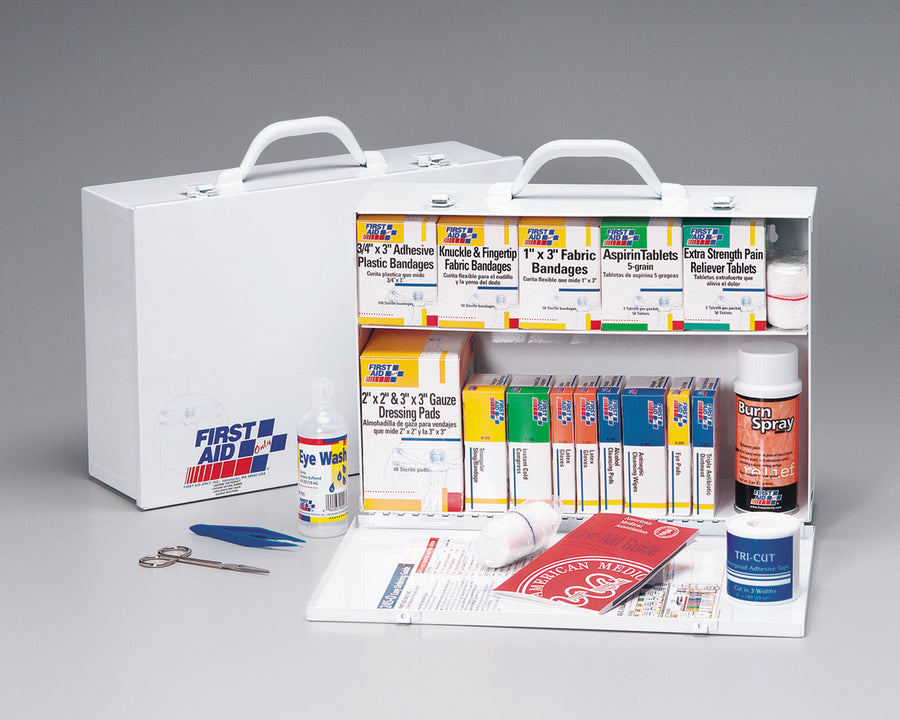 First Aid Only 2-Shelf First Aid Station