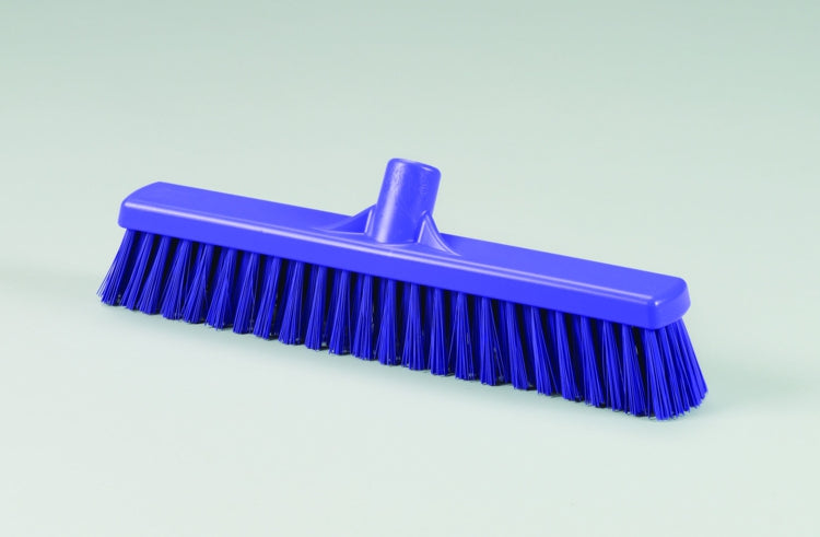 Floor Broom Medium Bristles Purple