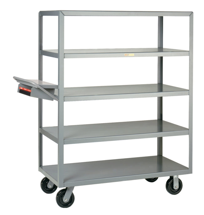 Little Giant 24" x 48" Order Picking Truck w/ 5 Flush Shelves