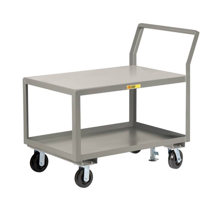 Sloped Handle Heavy-Duty Utility Cart - Model GCK24486PHFL