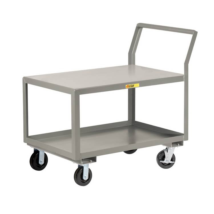 Sloped Handle Heavy-Duty Utility Cart - Model GCK24486PHBRK