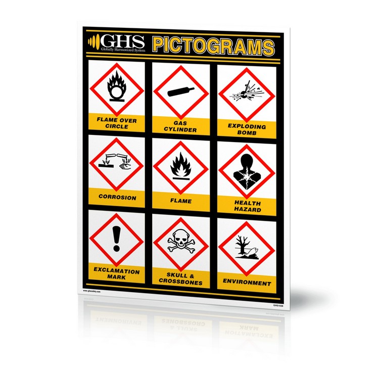Exploded Pictogram Gas Cylinder Pictogram