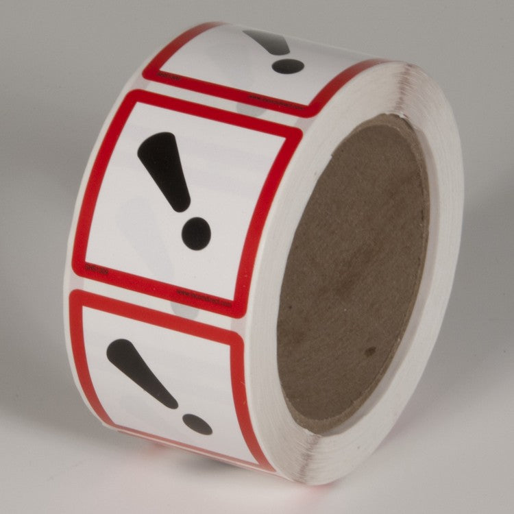 Exclamation Mark (2" x 2") 500/Roll