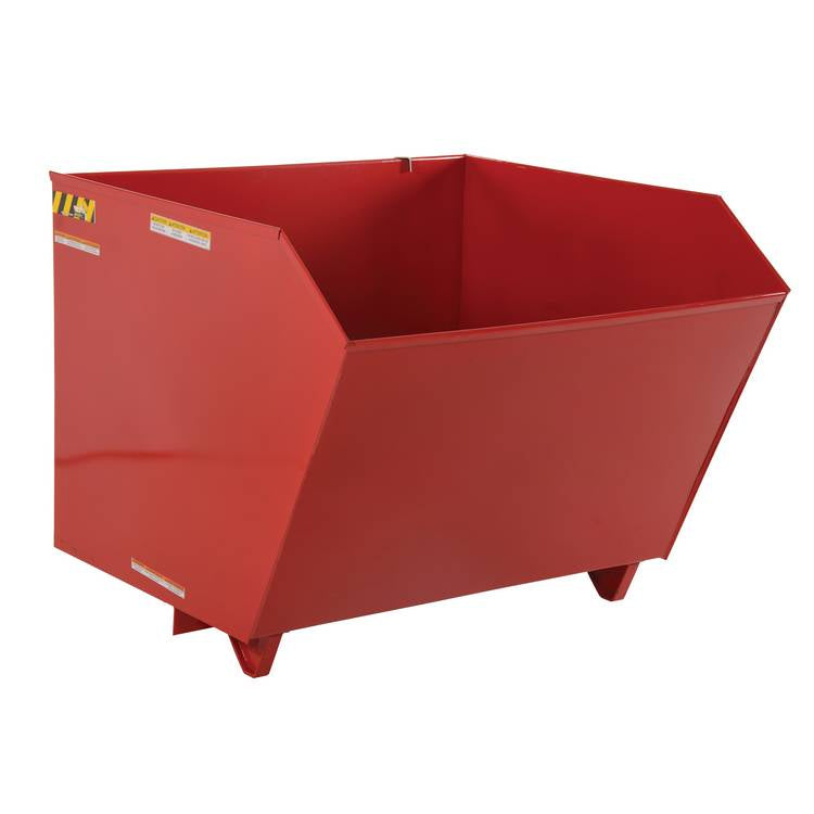 SELF DUMPING HOPPER MD 1.5 CU YARD RED - Model H-150-MD-SR