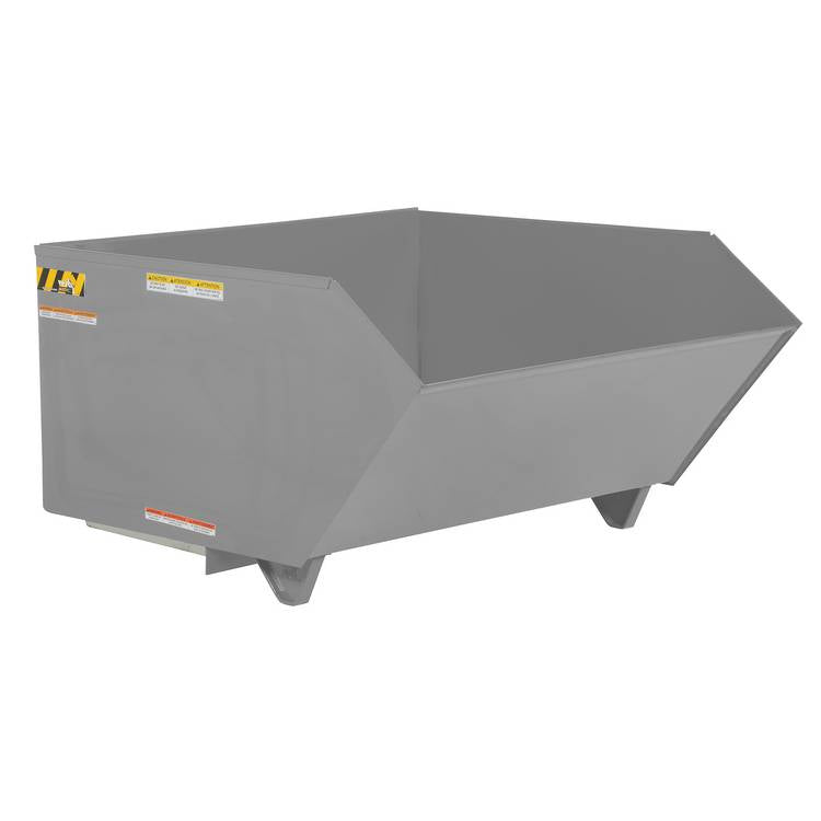 SELF DUMPING HOPPER LD 1 CUBIC YARD GREY - Model H100LDGYSG