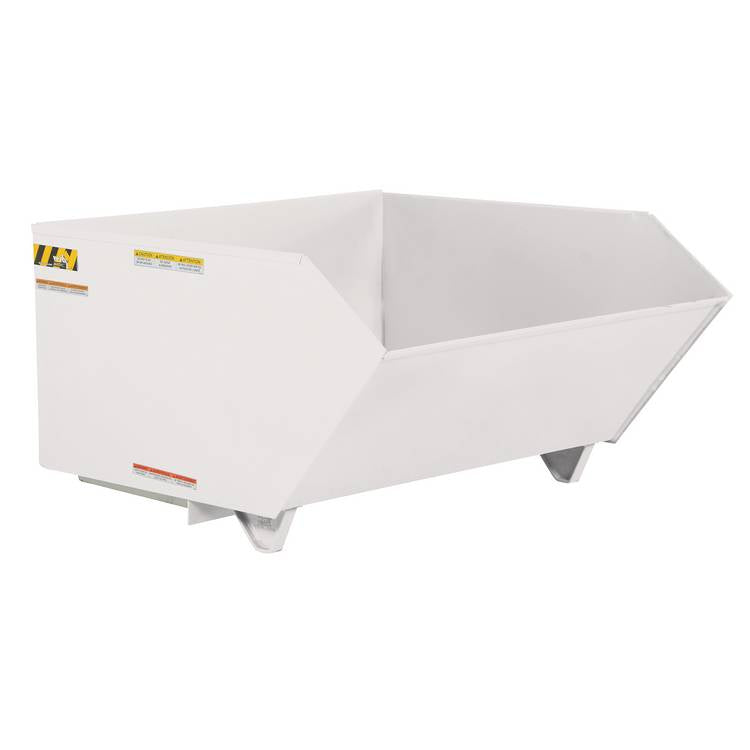 SELF DUMPING HOPPER HD 1 CUBIC YARD WHT - Model H-100-HD-WHT