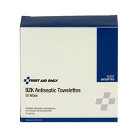 Thumbnail for BZK Antiseptic Towelettes (Unitized Refill), 50/Box
