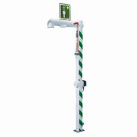 Thumbnail for Hughes Drench Shower, Freeze Protected, Floor Mount, Galvanized Pipe, 120V C1D2