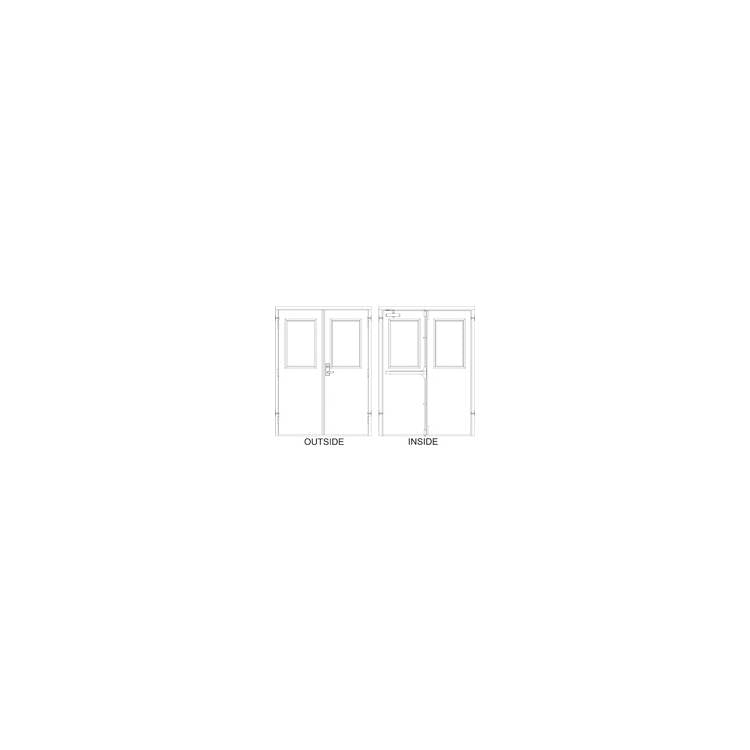 Hollow Metal Doors and Frames - Model HD60x80-1.5-H-RHR-SVR