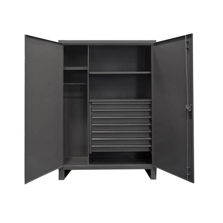 12G-HDC WARDROBE 7DR MID 24X36X78 - Model HDWC2436787M