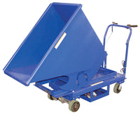 Thumbnail for 1/3 Cubic Yard Portable Steel Hopper w/ Power Traction