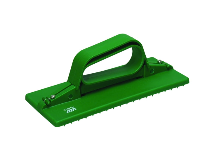 3.75" x 9" Hand-held Pad Holder Green