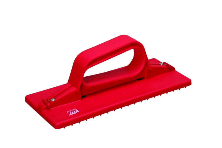 3.75" x 9" Hand-held Pad Holder Red