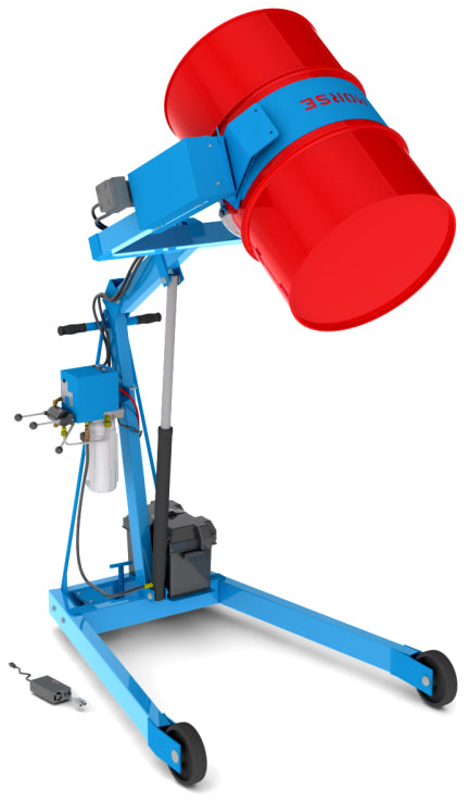 Hydra-Lift Drum Karrier, 96" Air Power Lift and Tilt