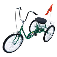 Thumbnail for STANDARD INDUSTRIAL BICYCLE 250 LB GREEN - Model IBIKE-3-DC-G