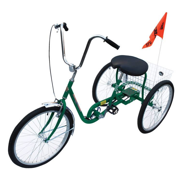 STANDARD INDUSTRIAL BICYCLE 250 LB GREEN - Model IBIKE-3-DC-G
