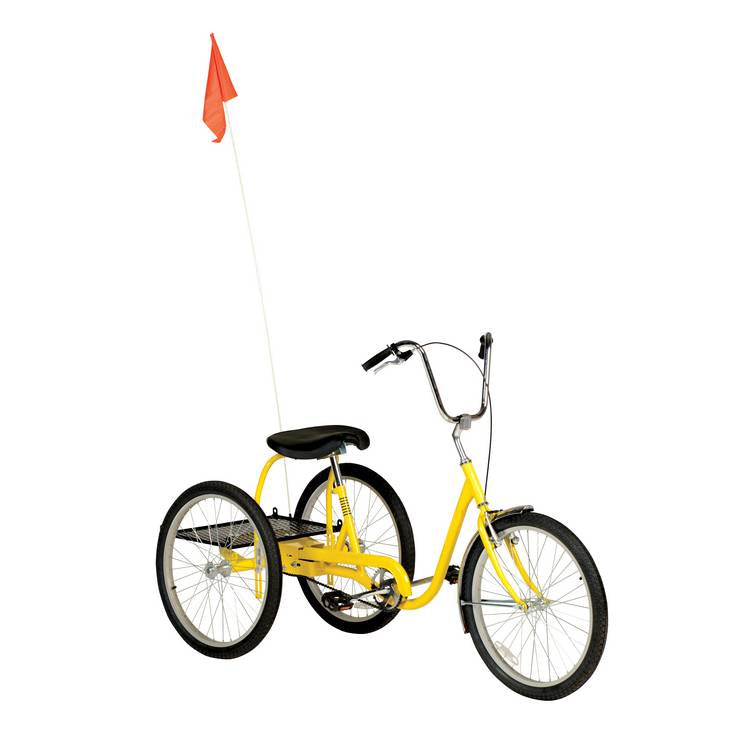INDUSTRIAL BICYCLE-MEDIUM DUTY-YELLOW - Model IBIKE3DCHHY