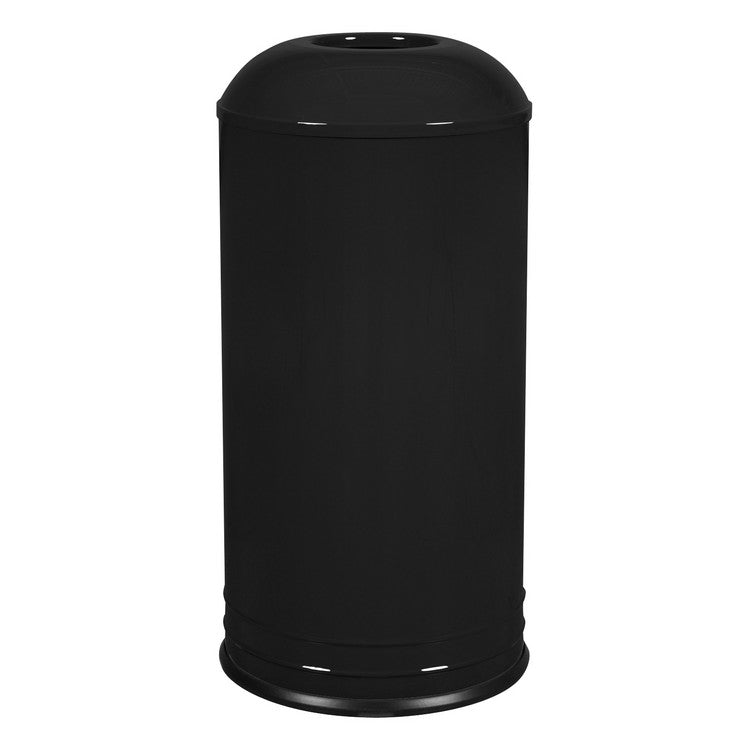 15" x 31" Black International Collection Receptacle