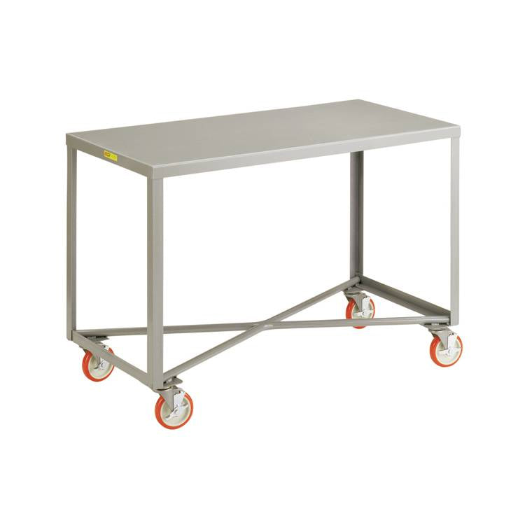 Little Giant 24" x 60" Mobile Table w/ 1 Shelf
