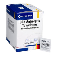 Thumbnail for BZK Antiseptic Towelettes (Unitized Refill), 100/Box