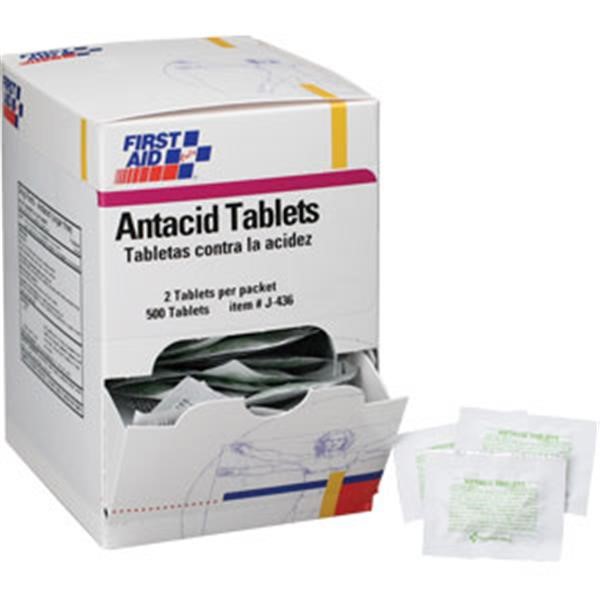 Antacid Tables, 420 mg 2 Pkg/250 Each