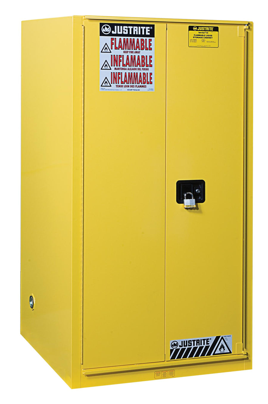 Justrite EX 60-Gallon Self-Closing Safety Storage Cabinet