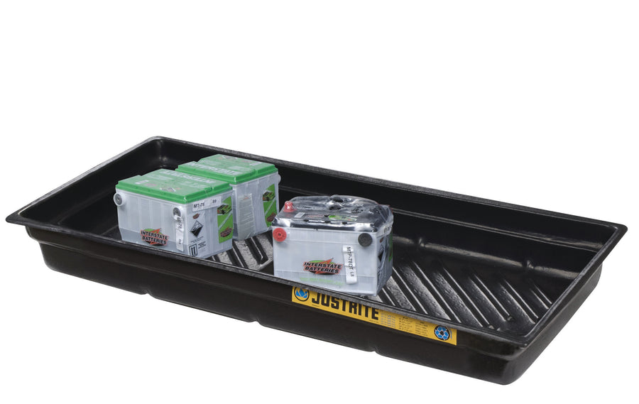 Justrite EcoPolyBlend Spill Tray 38" x 26" x 5.5"