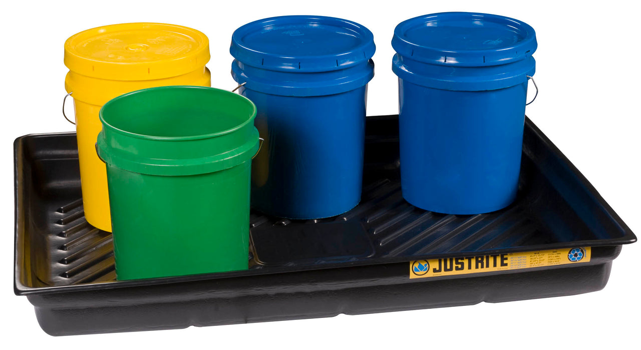 Justrite EcoPolyBlend Spill Tray 47" x 33" x 5.5"