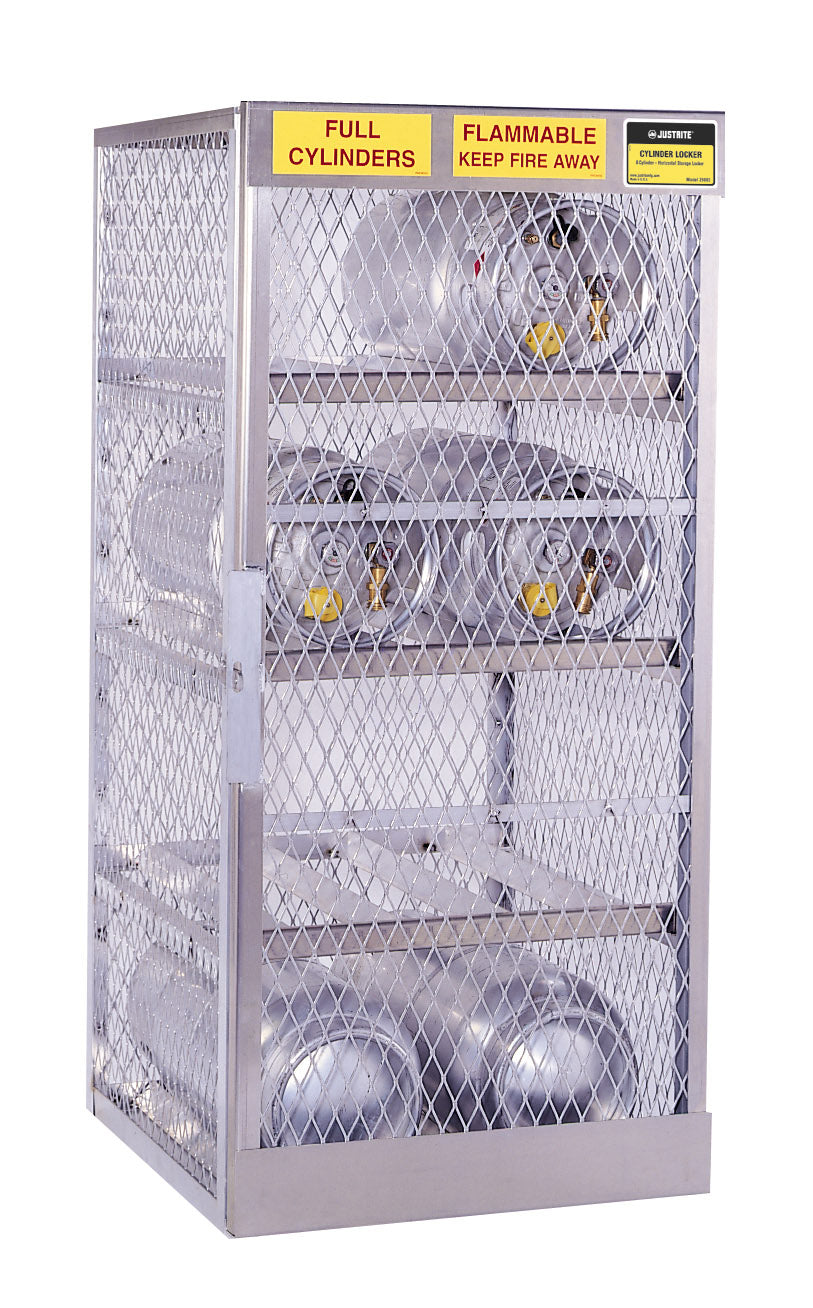 Justrite 8 LP Cylinder Locker