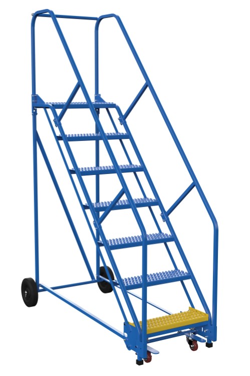 WAREHOUSE LADDER 50 DEG GRIP 7 STP 14 IN