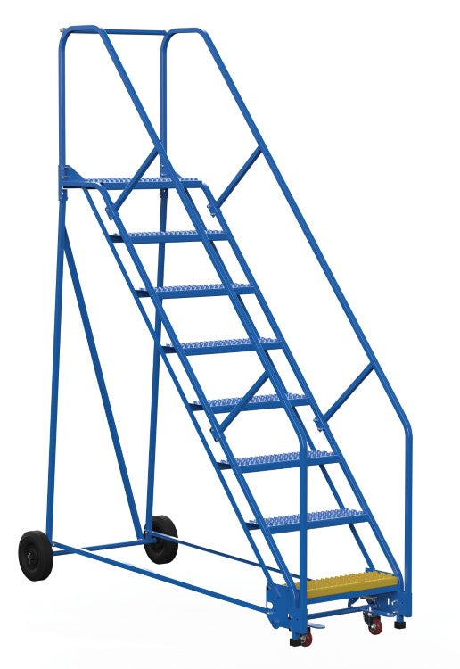 WAREHOUSE LADDER 50 DEG GRIP 8 STP 14 IN