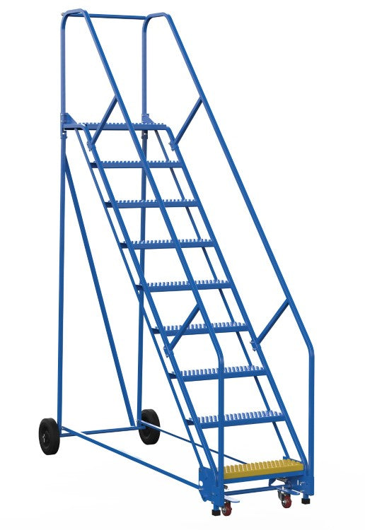 WAREHOUSE LADDER 50 DEG GRIP 9 STP 14 IN