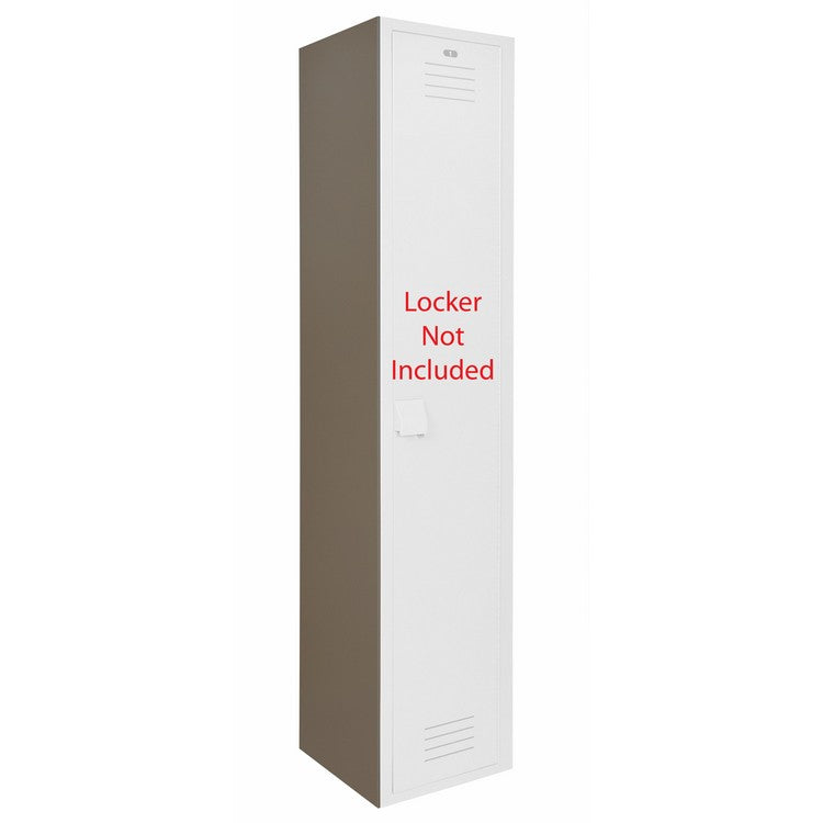 Locker End, 18in. Deep, 72in. High - Model EPFT-S1872-247