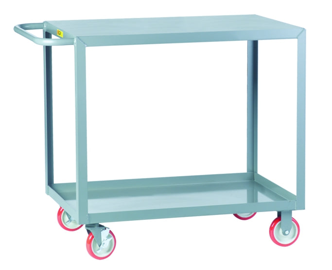 Little Giant 30" x 48" Welded Service Cart w/ 2 Flush Shelves