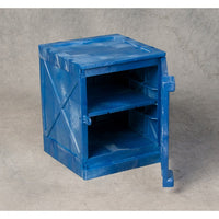 Thumbnail for 4 Gal Poly Cabinet - Bench Top - Blue