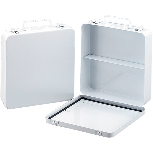 24-Unit Weatherproof Case (Empty), Metal, 9 1/16"L x 9 1/16"H x 2 3/8"W, 12/Case