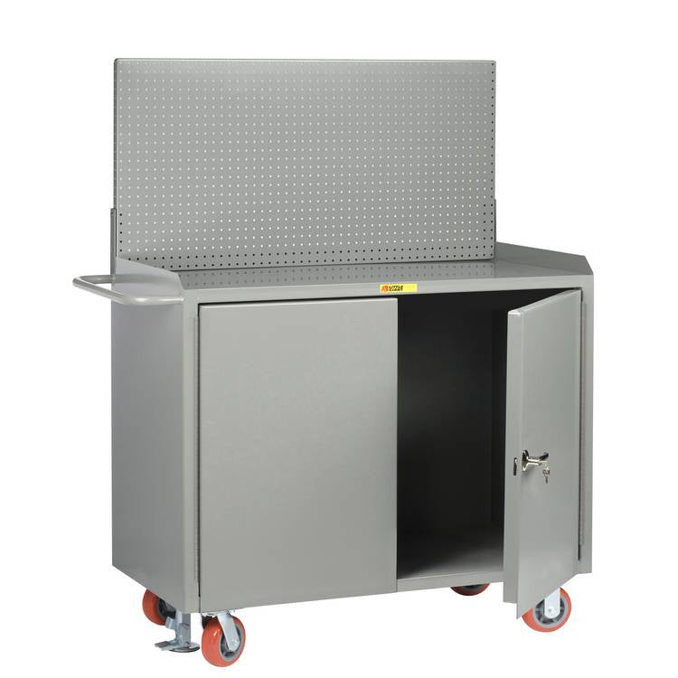 Mobile Bench Cabinets - Model MB2D2436FLPB