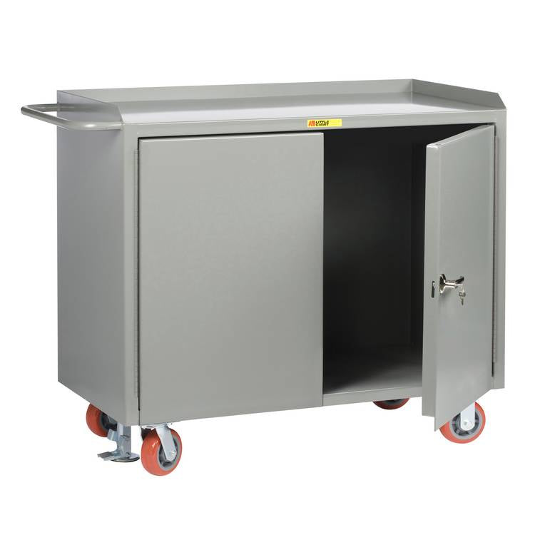 Mobile Bench Cabinets - Model MB2D2436FL