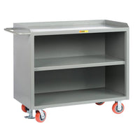 Thumbnail for Little Giant Mobile Large Capacity Cabinet Workbench w/ Steel Top & Center Shelf