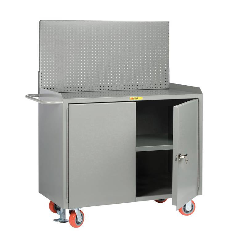 Mobile Bench Cabinets - Model MB32D2436FLPB