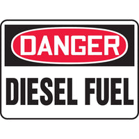 Thumbnail for Danger Diesel Fuel Sign - Model MCHD81BVP