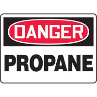 Thumbnail for Danger Propane Sign - Model MCHL206VP