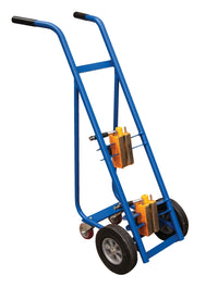 Thumbnail for MAGNETIC CYLINDER HAND TRUCK 350 LB CAP - Model MCHT-350